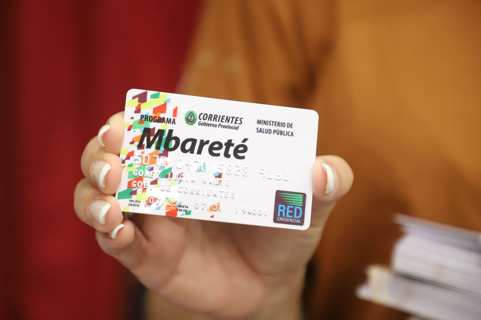 Se encuentran habilitadas las tarjetas Mbareté y Mamá Mbareté