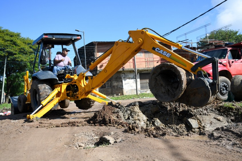 El Municipio avanza a buen ritmo con obras de mejora urbana y puesta en valor de espacios públicos