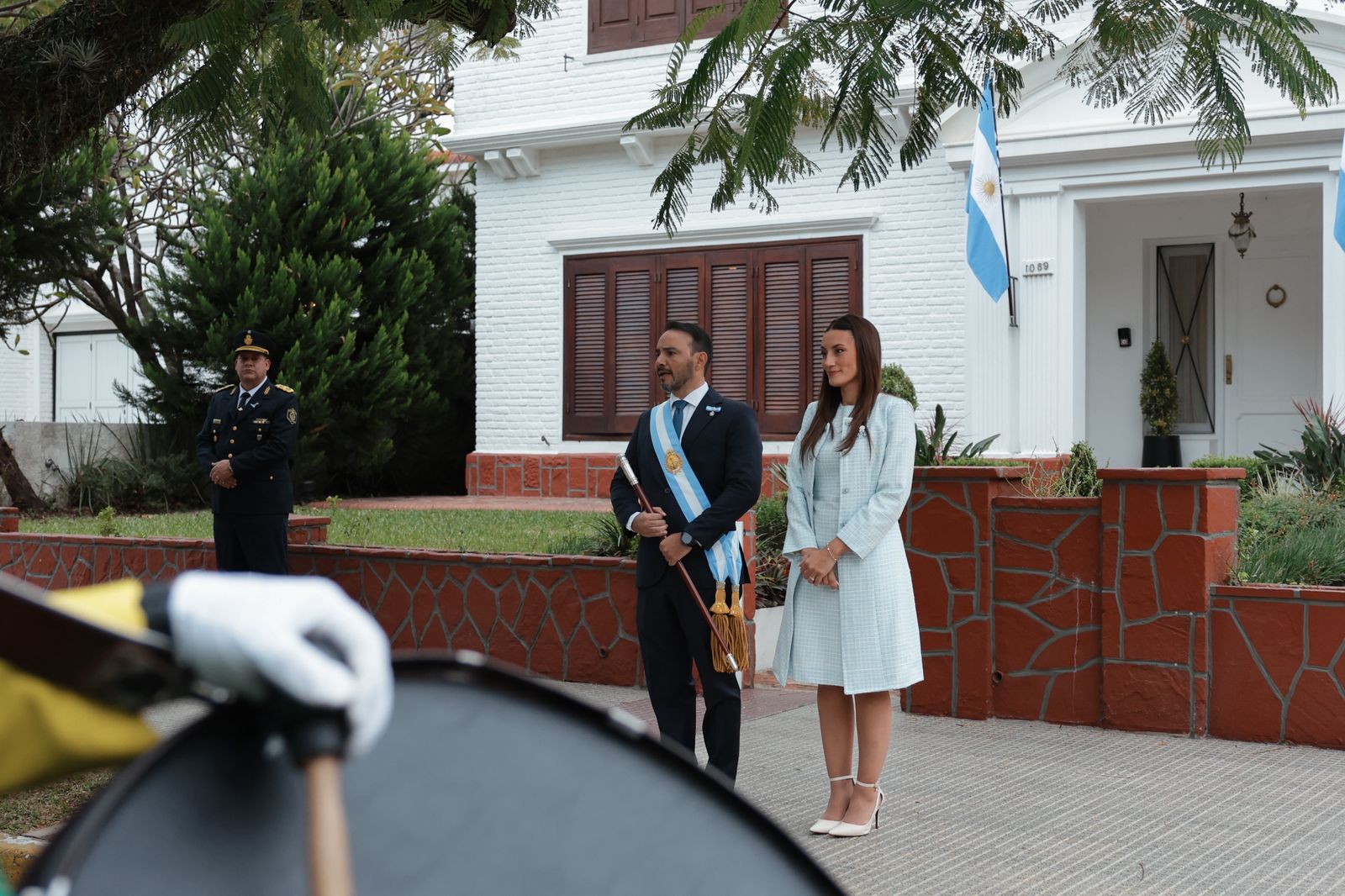 Con el toque de diana iniciaron las celebraciones por el Día de la Patria