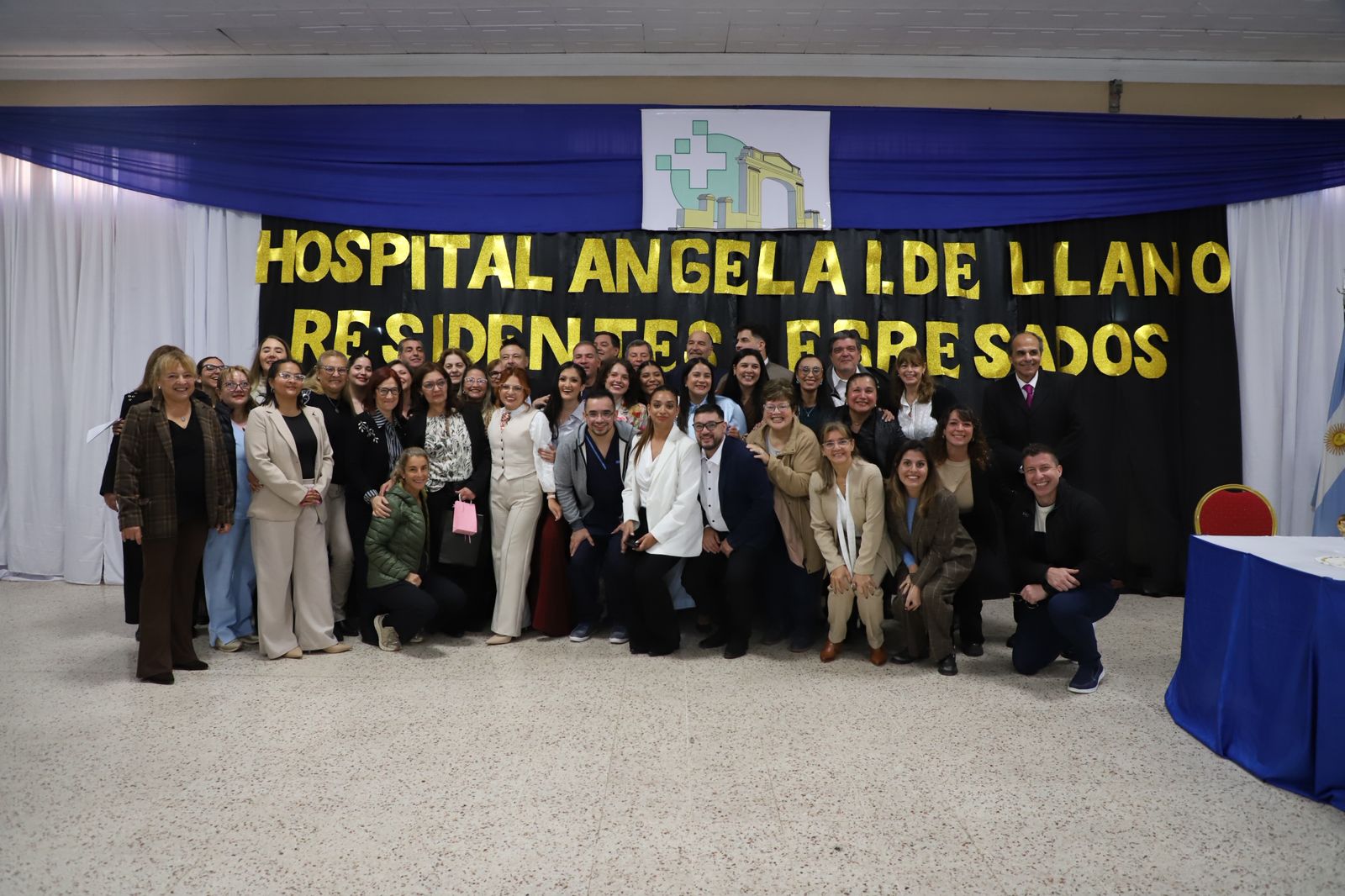 Se realizó el acto de egresados de residentes del hospital Llano y de Saladas