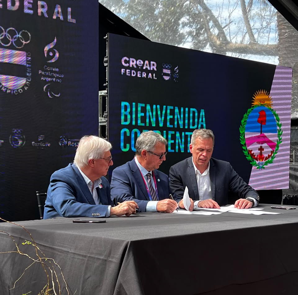 Corrientes se suma al CReAR Federal para fortalecer el desarrollo de sus deportistas