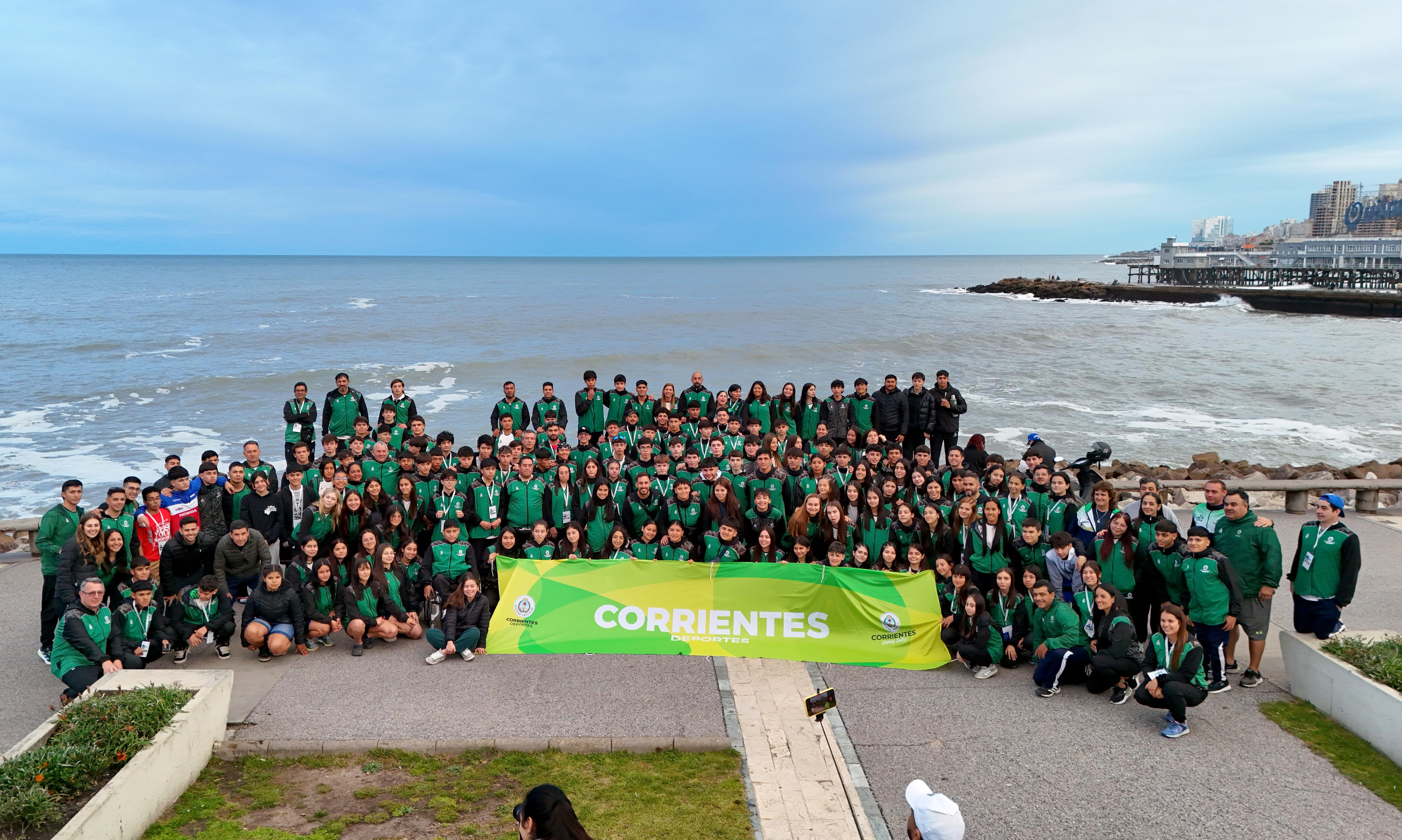 Corrientes ya está en Mar del Plata para los Juegos Nacionales Evita 2025