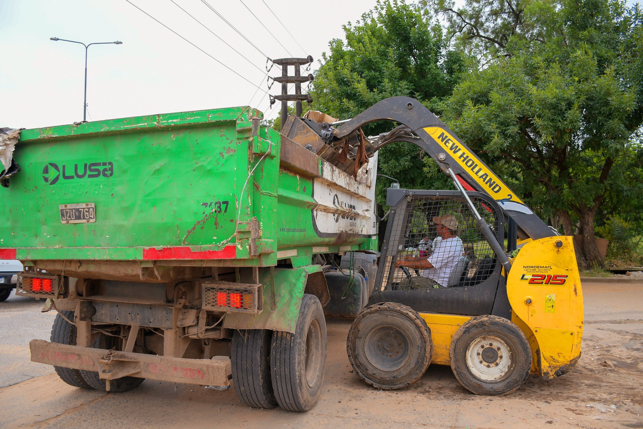 La Municipalidad avanza con las obras de reconstrucción y perfilado de calles