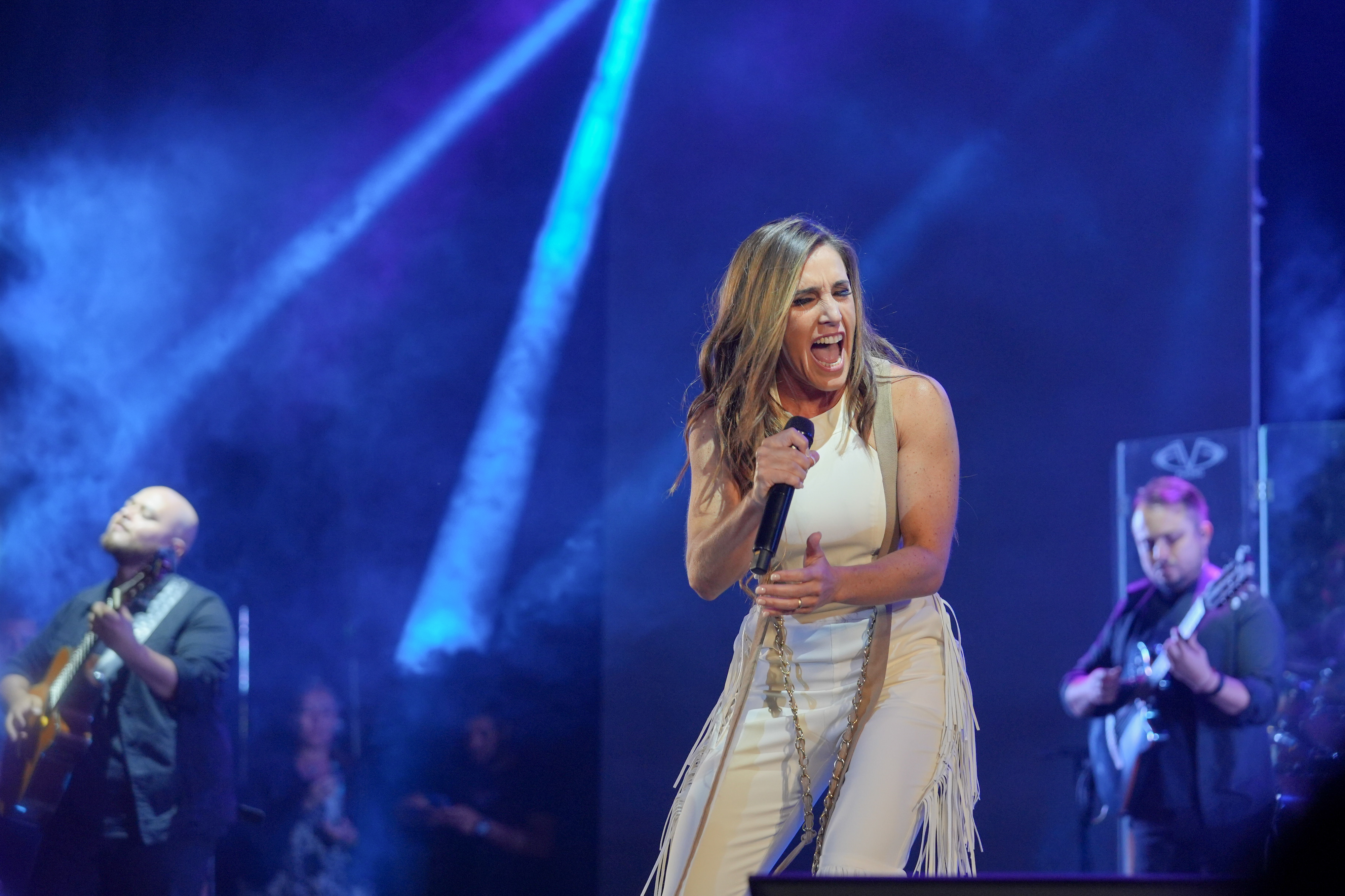 Una multitud acompañó la 35° Fiesta Nacional del Chamamé en su 5ta luna, que contó con la actuación estelar de Soledad Pastorutti