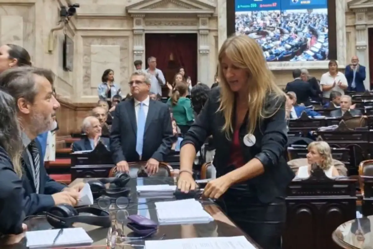 Tensión en Diputados: denuncian que una legisladora desconectó cables en plena sesión por la Reforma Laboral 