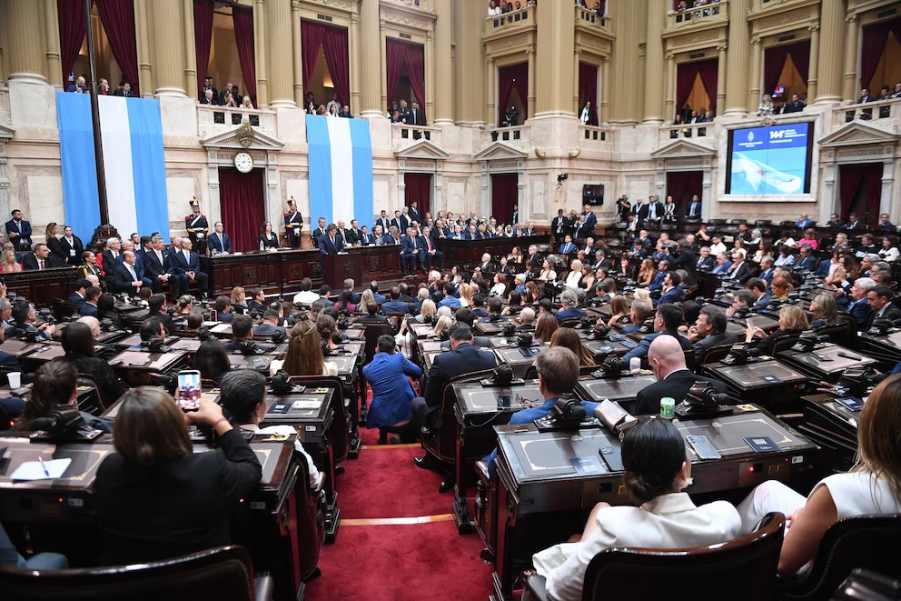 Javier Milei reafirmó en el Congreso su alianza estratégica con EE.UU. 