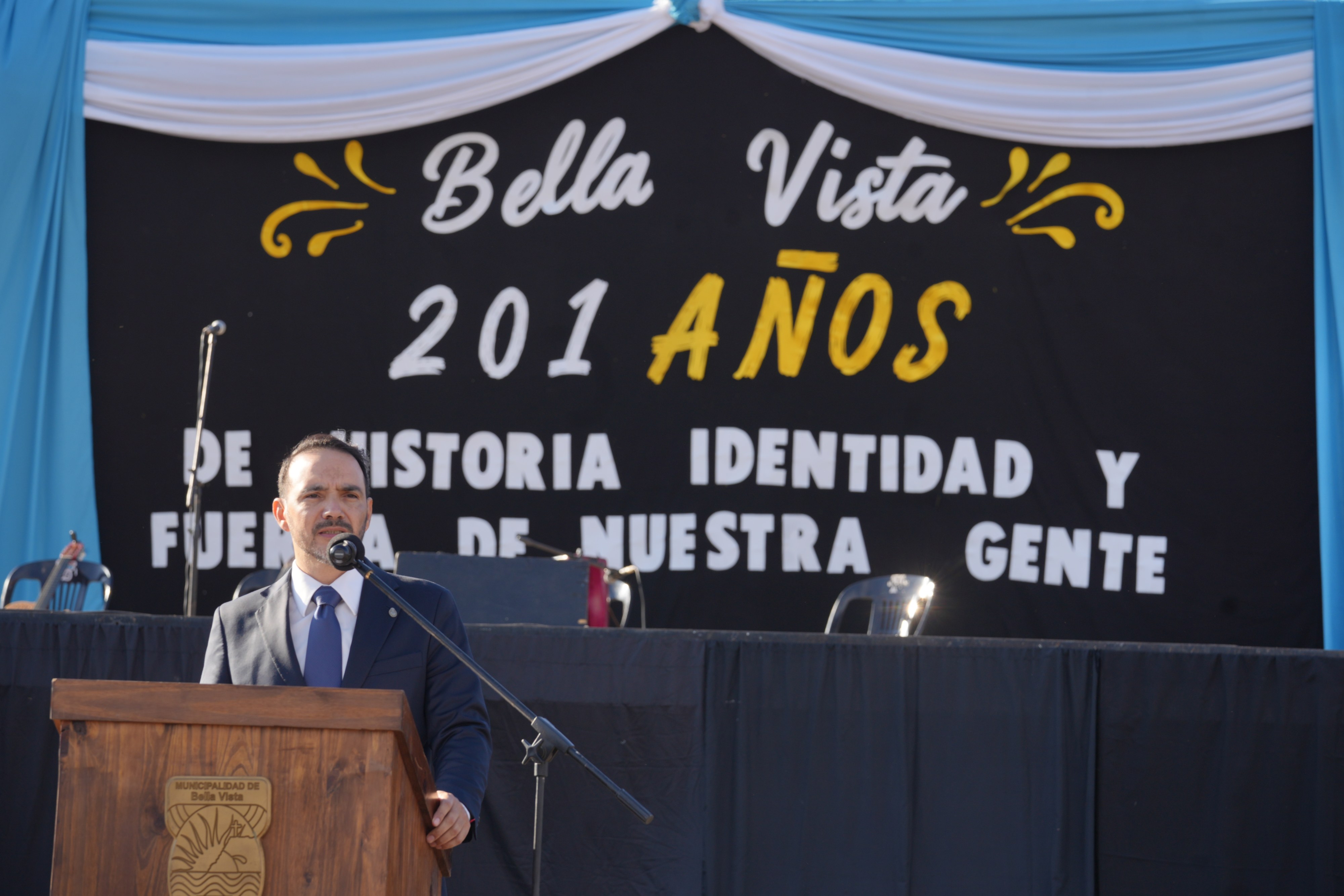 En Bella Vista, el gobernador Valdés ratificó el compromiso de invertir en obras estratégicas