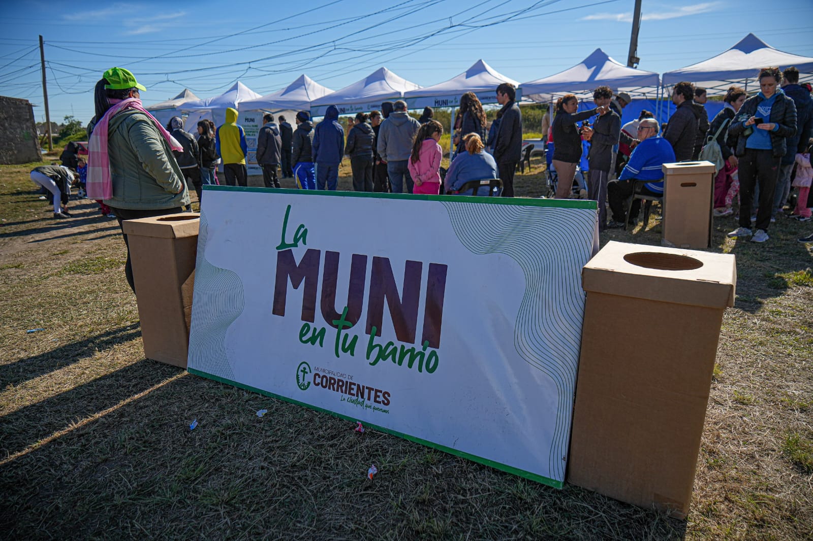 La Muni en Tu Barrio acercó servicios integrales a vecinos del Pirayuí Nuevo y zonas aledañas