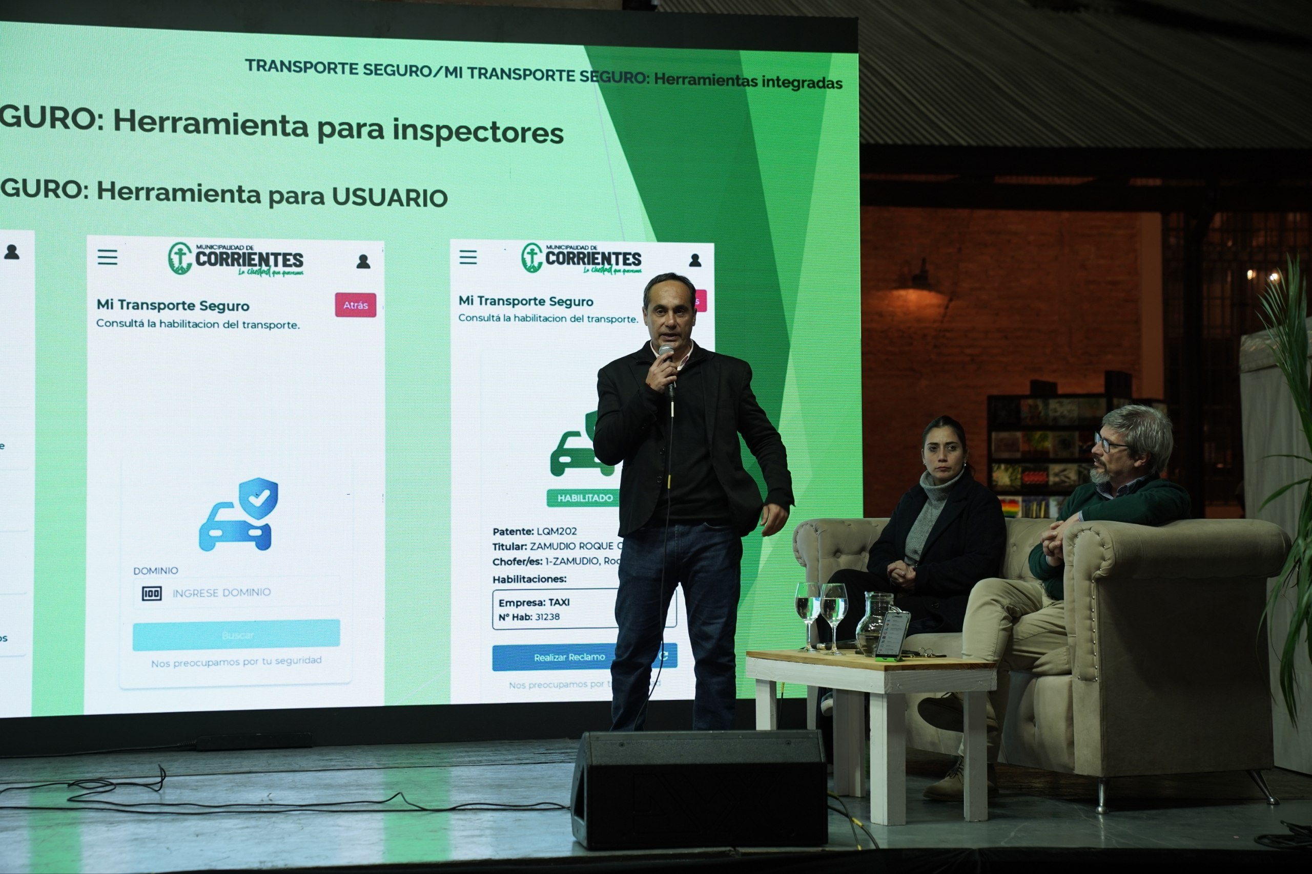 La Municipalidad explicó cómo funcionan las aplicaciones para un transporte seguro