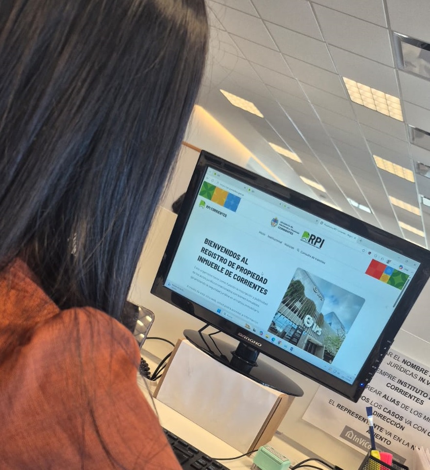 El Gobierno de Corrientes presentó la nueva página web del Registro de la Propiedad Inmueble