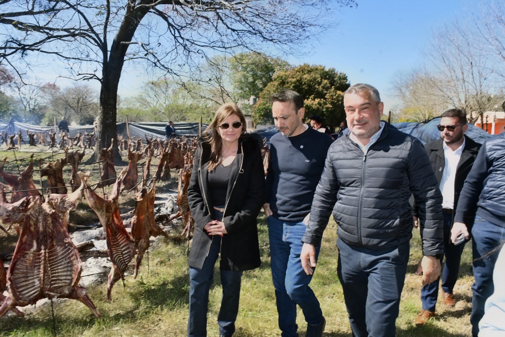 Valdés destacó la producción y el potencial turístico de la Fiesta del Cordero Lomeño 